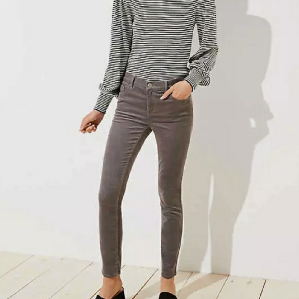Loft Skinny Corduroy Pant 10P
